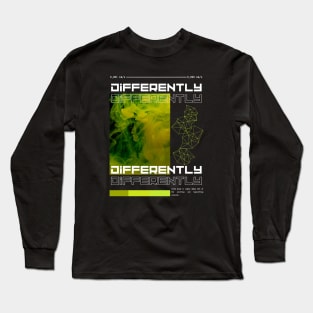 Black Tshirt design Long Sleeve T-Shirt